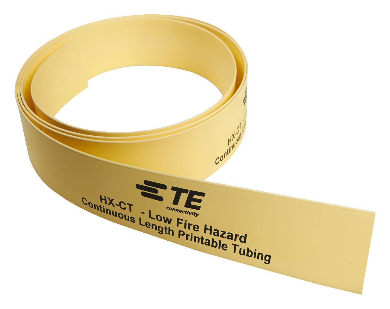 Raychem / Te Connectivity El8208-000 Heat-Shrink Tubing, 2: 1, 12.7mm, Yellow