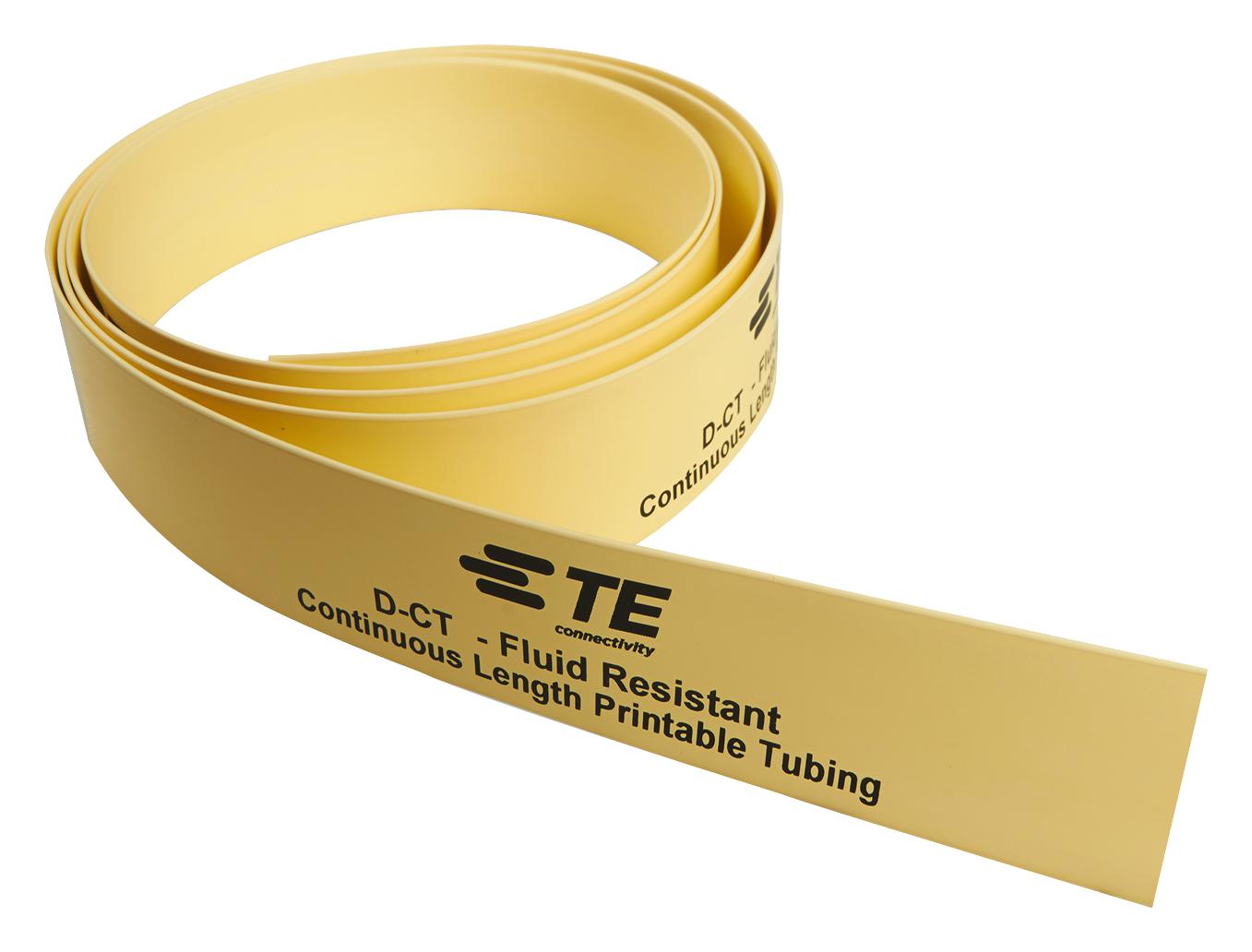 Raychem / Te Connectivity El8105-000 Heat-Shrink Tubing, 3: 1, 19.1mm, Yellow