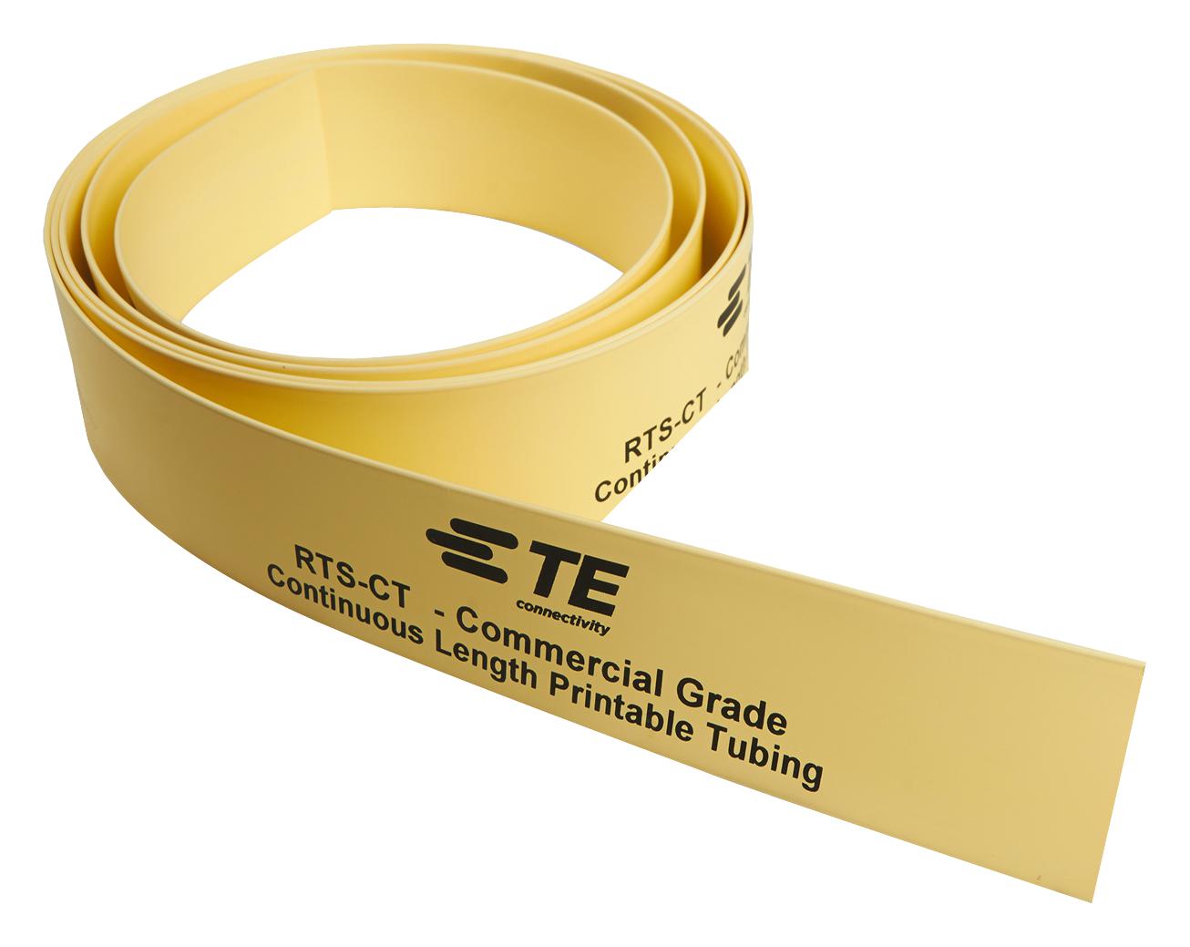 Raychem / Te Connectivity El7599-000 Heat-Shrink Tubing, 3: 1, 6.4mm, Yellow