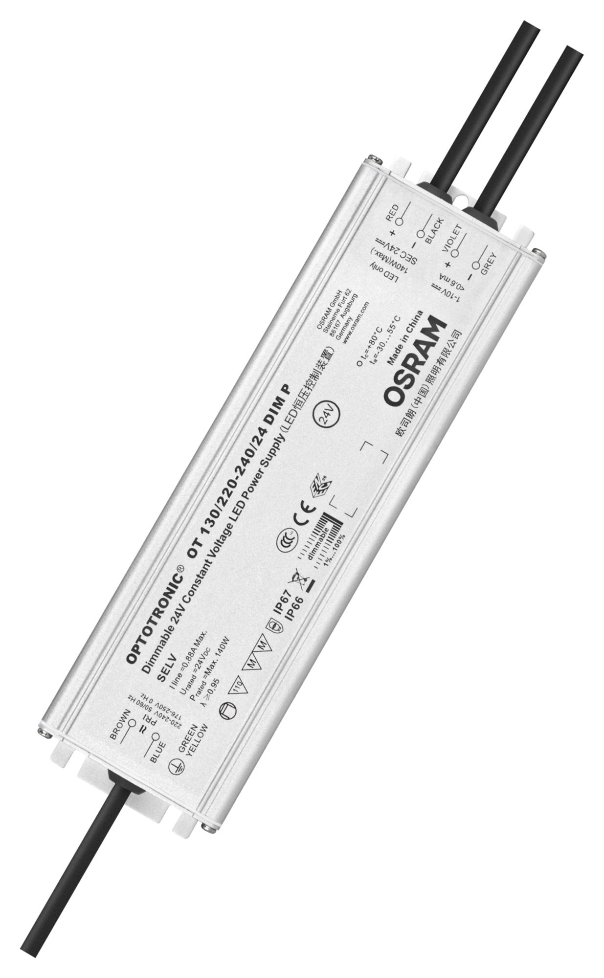 Osram Ot-130/220-240/24-Dim-P Led Driver/psu, Constant Volt, 130W