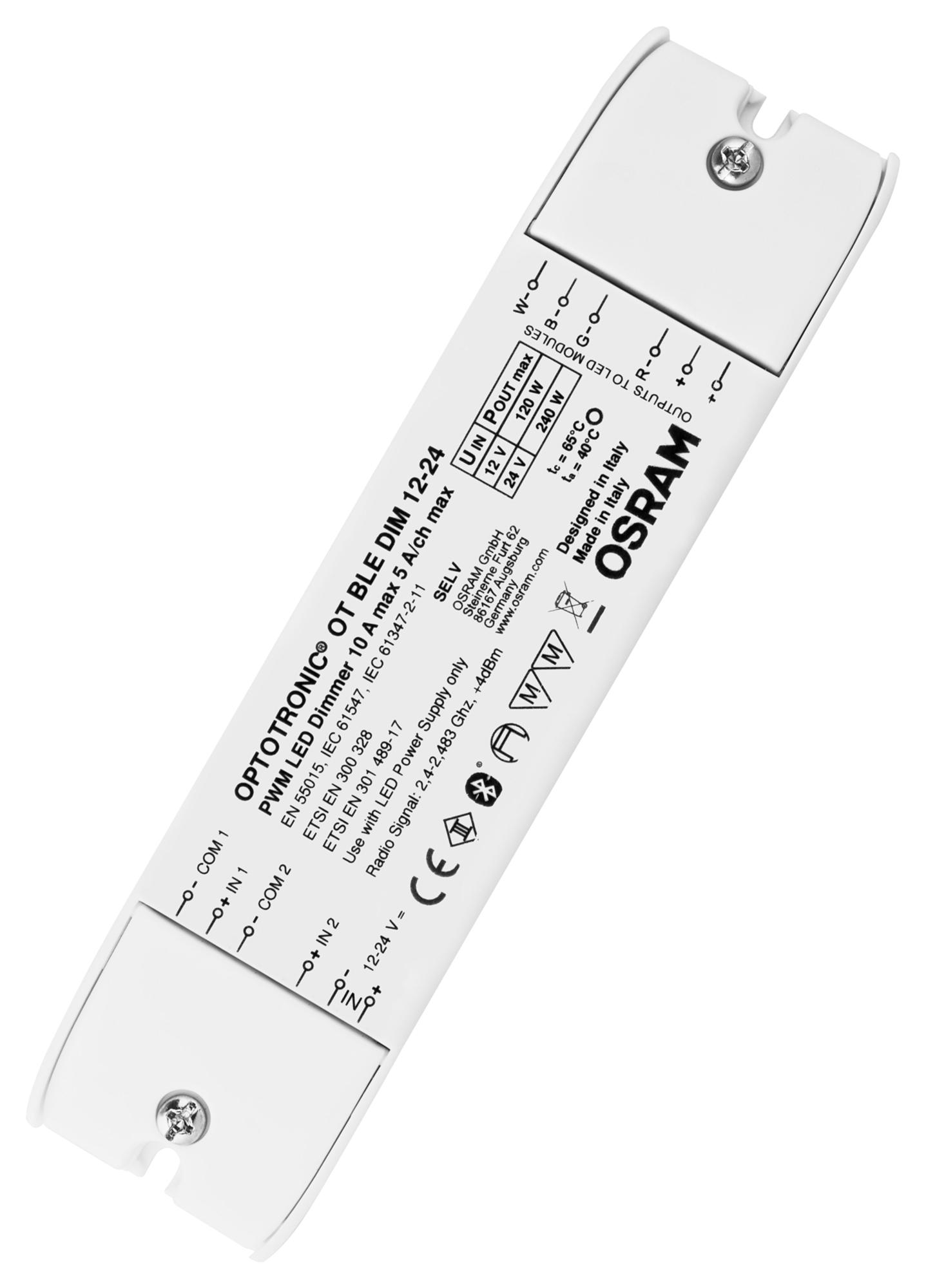 Osram Ot-Ble-Dim Led Driver, Dc/dc, Cv, Pwm, 240W