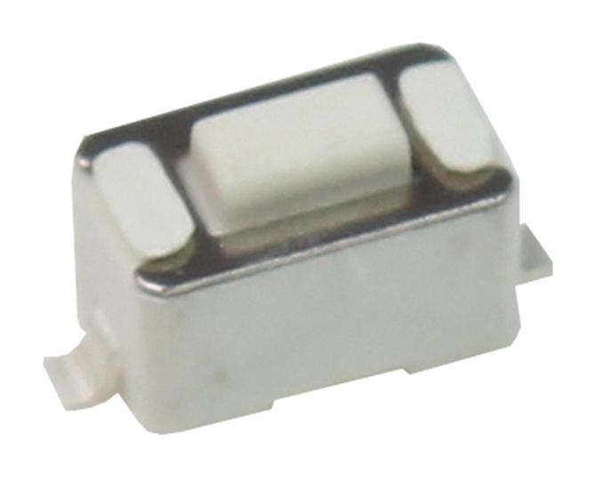 CamdenBoss Cst35643S Tactile Switch, 0.05A, 12Vdc, 180Gf, Smd