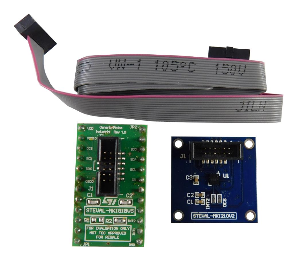 STMicroelectronics Steval-Mki210V2K Eval Kit, 3D Gyroscope & Accelerometer