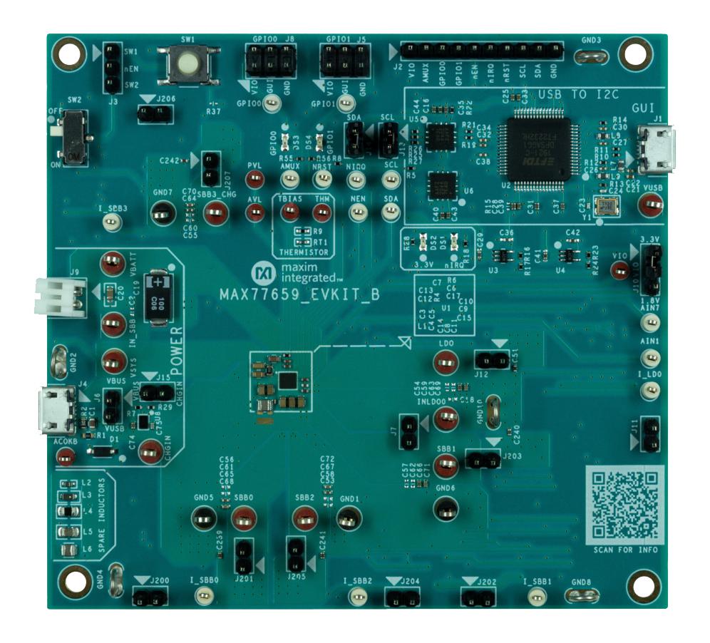 Analog Devices Max77659Evkit# Eval Kit, Buck-Boost Regulator