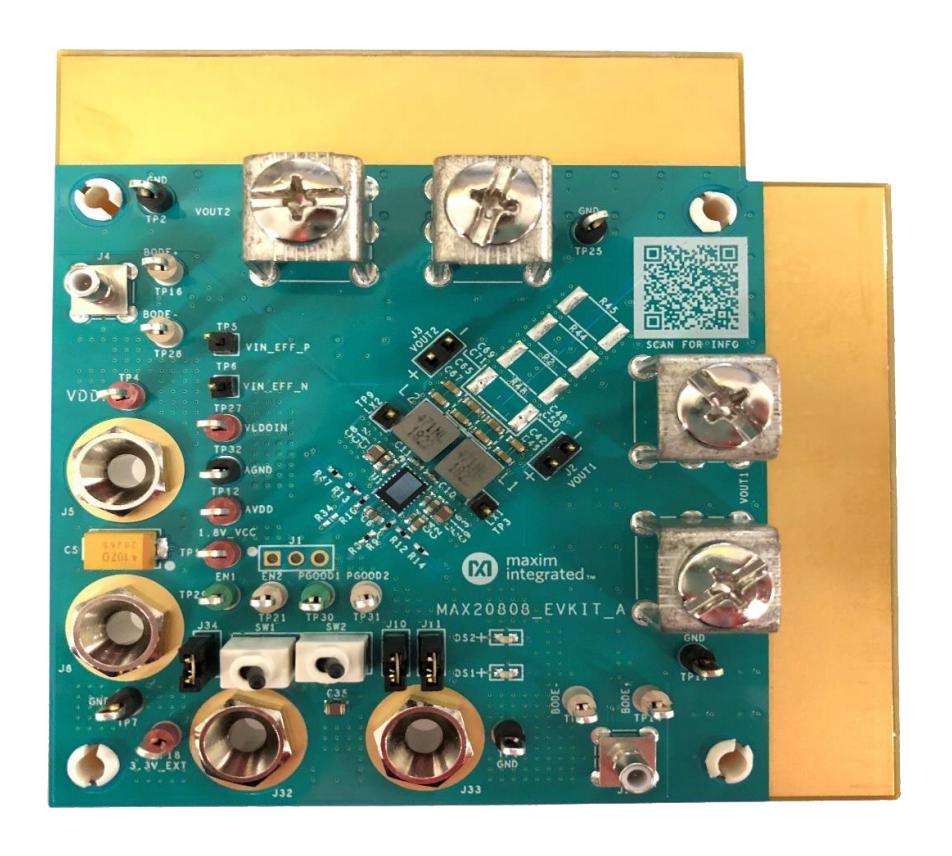 Analog Devices Max20808Evkit# Eval Kit, Step Down Switching Regulator