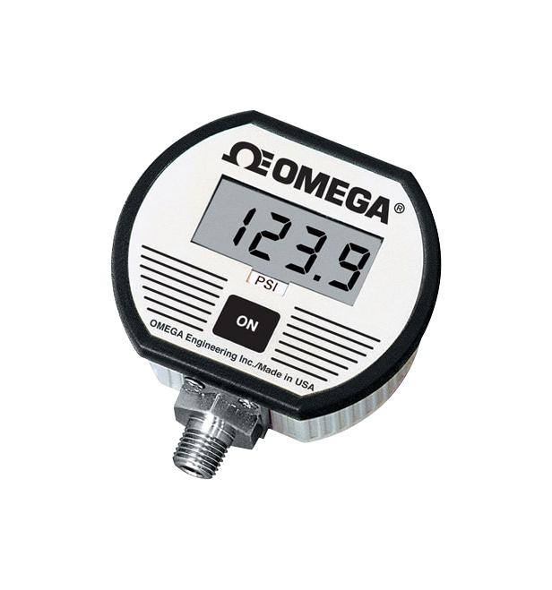 Omega Dpg1000Ad-100G Pressure Gauge, 100Psi, 1/4-18Mnpt