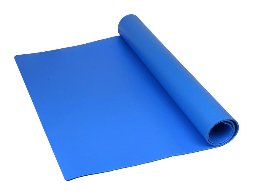 SCS Tm36600L3Bl Mat Roll, Dissipative, 3' X 50', Blue