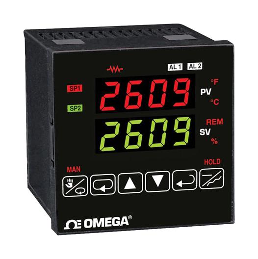 Omega Cn72055-Pv2 Temperature/process Controller, 1/4 Din