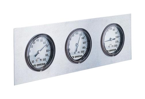 Omega Pgp-25B-15 Pressure Gauges, 15Psi, 1/4npt