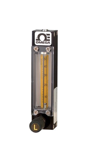 Omega Flda3416S Flow Meter, 4.5Lpm, 200Psi, 1/8 Fnpt