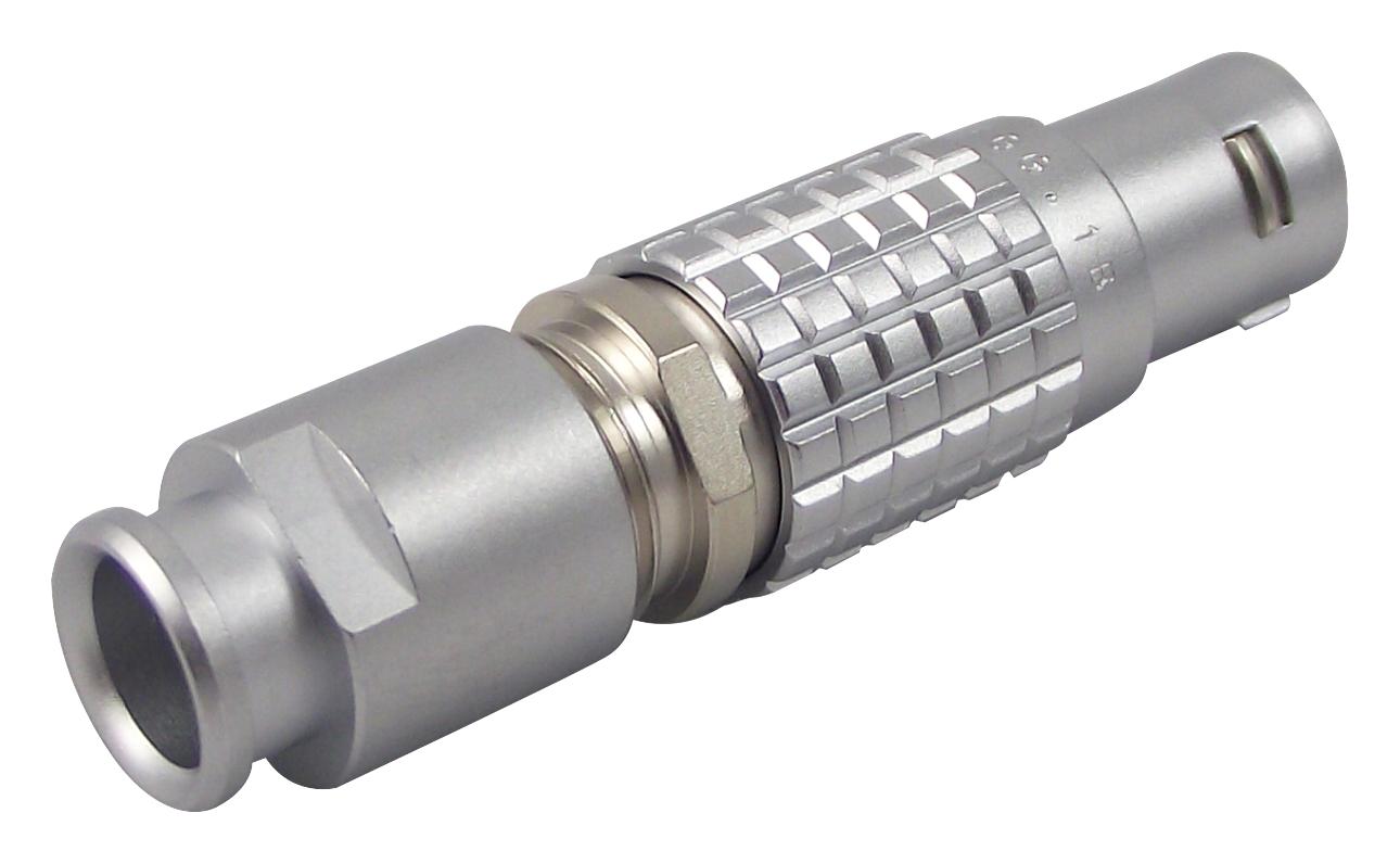 LEMO Fgg.1B.304.clad62Z Circular Connector, Plug, 4 Way, Cable