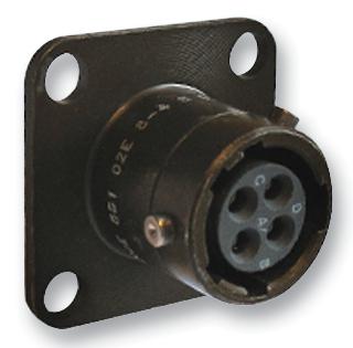 Souriau 85102E1419S50 Socket, Square Flange, 19Way