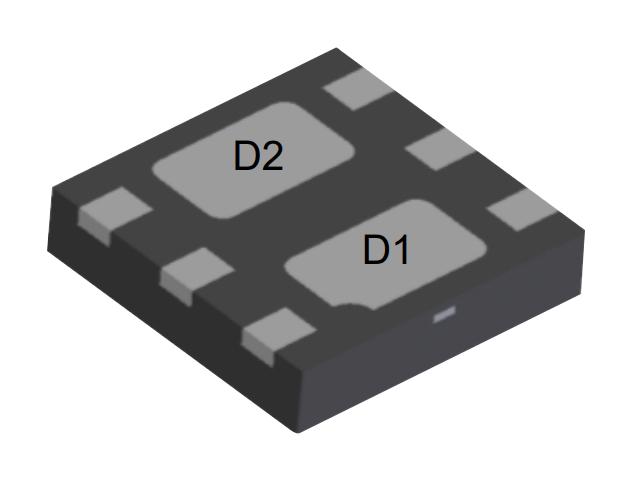 Diodes Inc. Dmn2053Ufdb-7 Transistor Mosfet Dual, 20V, U-Dfn2020-6