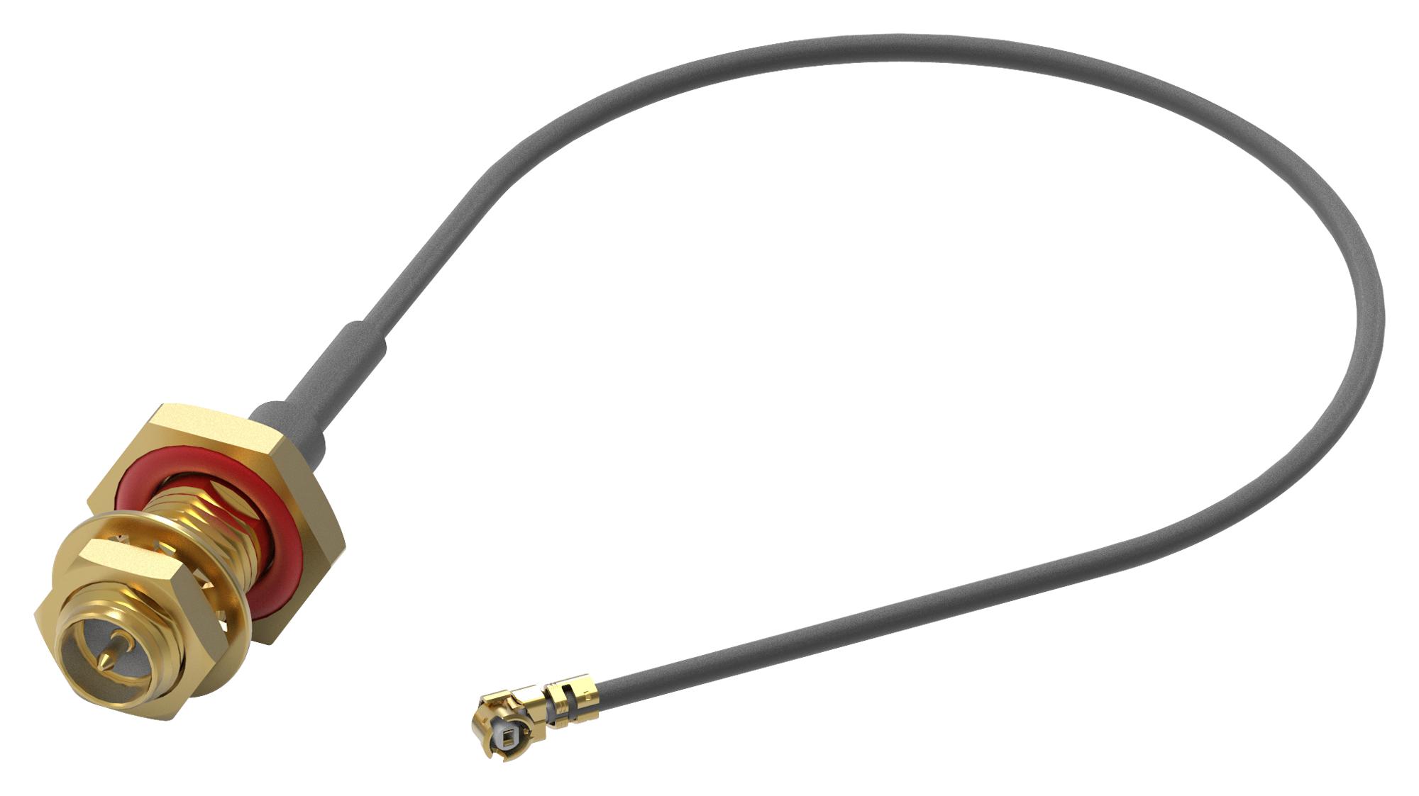 WÃ¼rth Elektronik 636210100100 Cable, Rpsma Jack-R/a Umrf Plug, 100mm