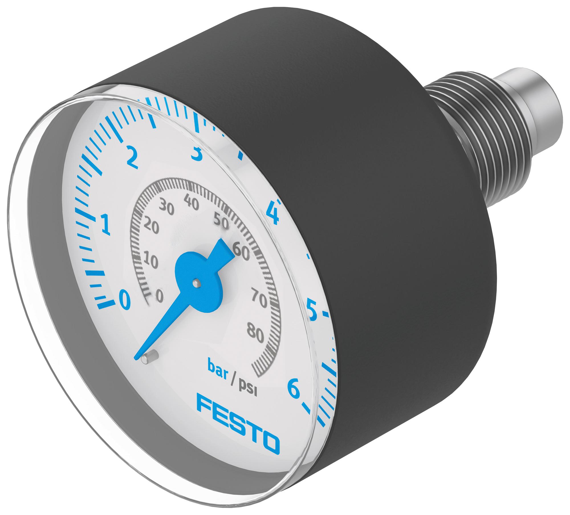 Festo 161127 Map-40-6-1/8-En Precision Pressure Gauge