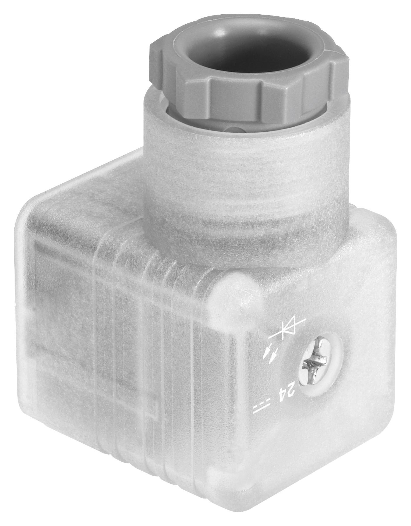 Festo 164275 Pev-1/4-Wd-Led-230 Angled Plug Socket