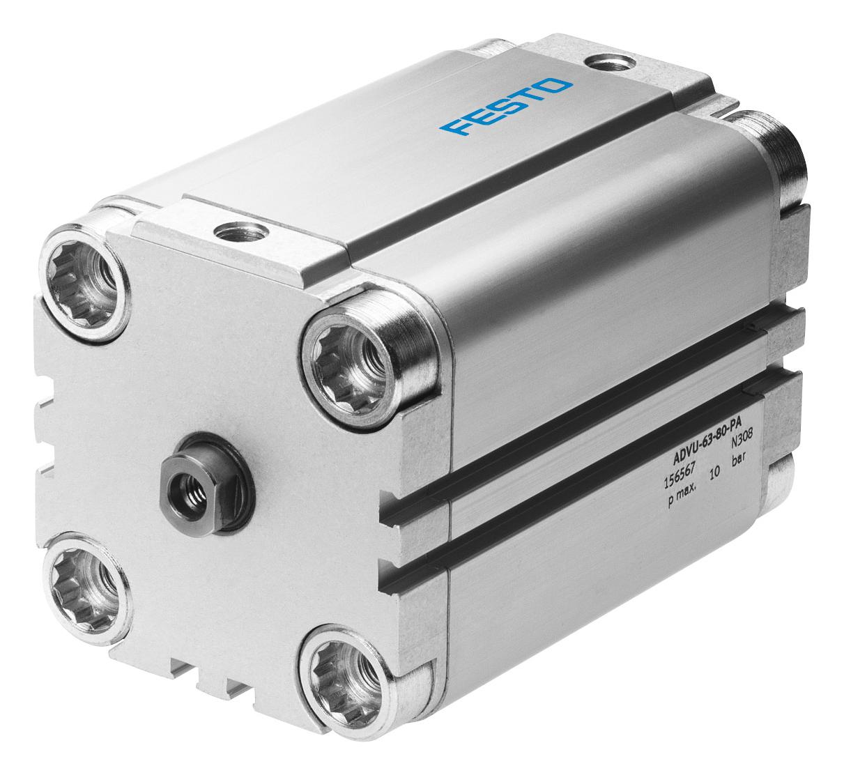 Festo 156576 Advu-80-80-P-A Compact Cylinder