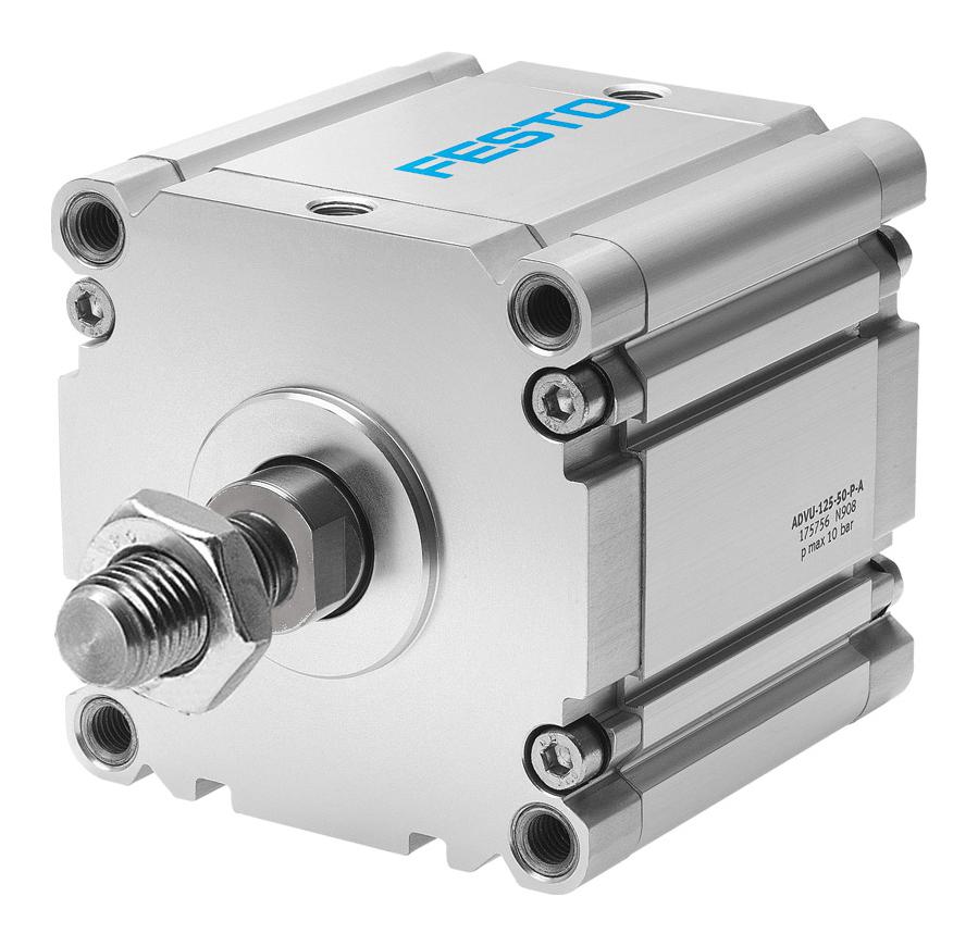 Festo 175764 Advu-125-20-A-P-A Compact Cylinder