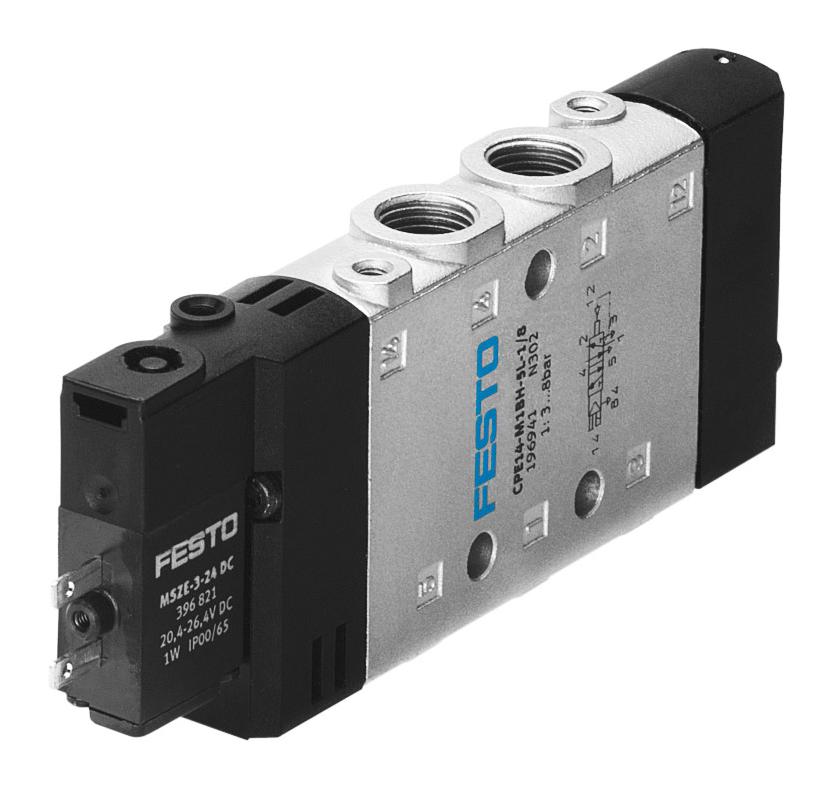 Festo 196942 Cpe14-M1Bh-5Ls-1/8 Solenoid Valve