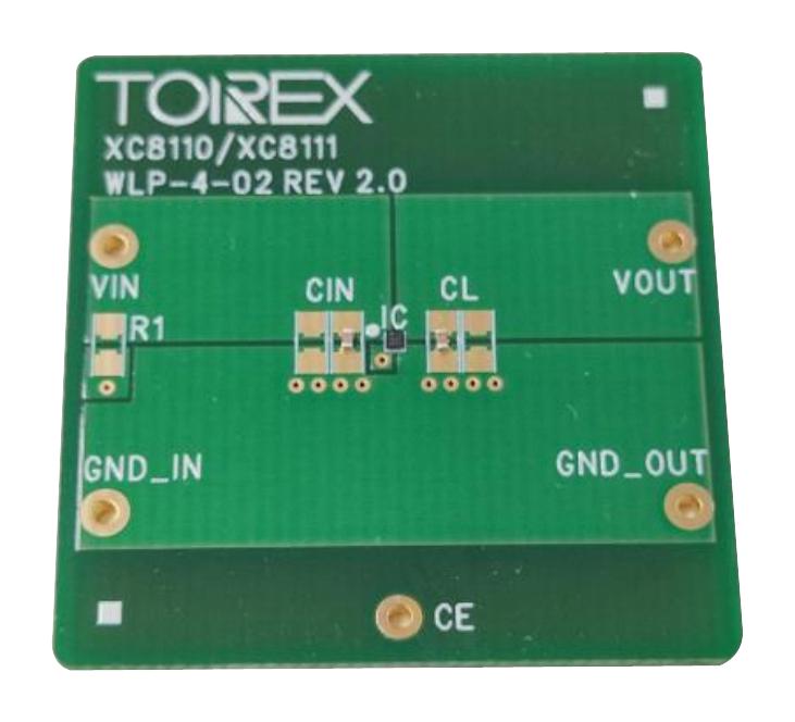 Torex Xc8110Aa010-Evb-01 Evaluation Board, Load Switch