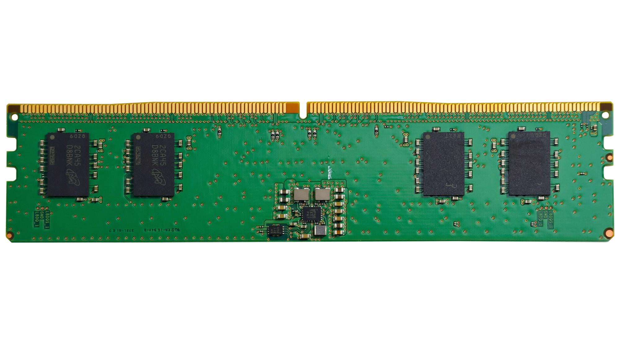 Micron Technology Technology Mtc4C10163S1Uc48Ba1 Ram Module, Ddr5 Udimm, 8Gb, 2400Mhz