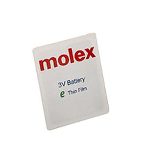 Molex 13299-0001 Battery, Non-Rechargeable, 10Mah, 3V, 1G