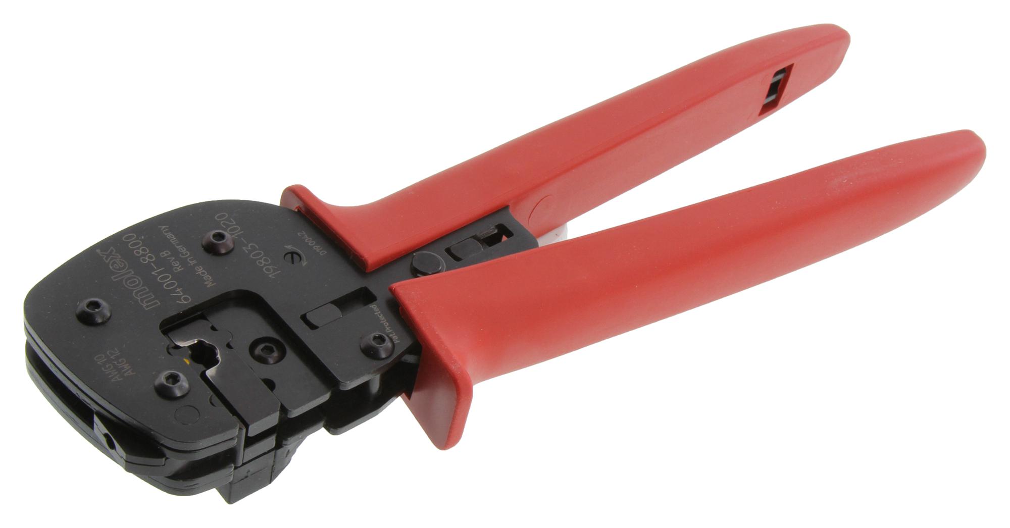 Molex/partner Stock 64001-8800 Crimp Tool, Ratchet, Socket Terminal