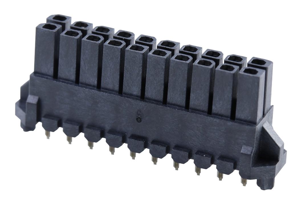 Molex 44769-2002 Connector, Rcpt, 20Pos, 2Row, 3mm