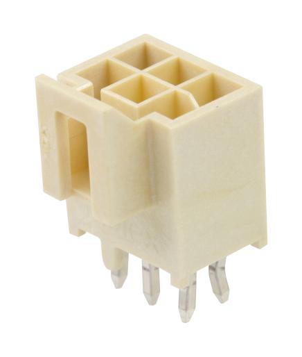 Molex 105310-2106 Connector, Hdr, 6Pos, 2Row, 2.5mm, Th