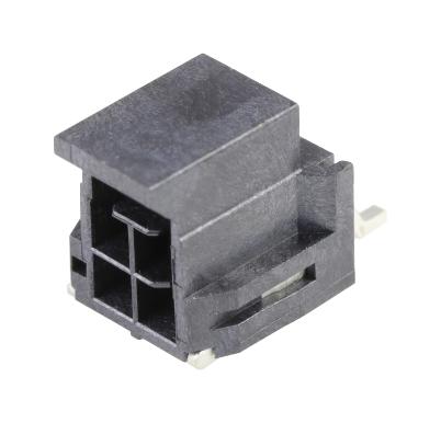 Molex 105405-1104 Connector, R/a Hdr, 4Pos, 2Row, 2.5mm, Smt