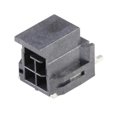 Molex 105405-1204 Connector, R/a Hdr, 4Pos, 2Row, 2.5mm, Smt