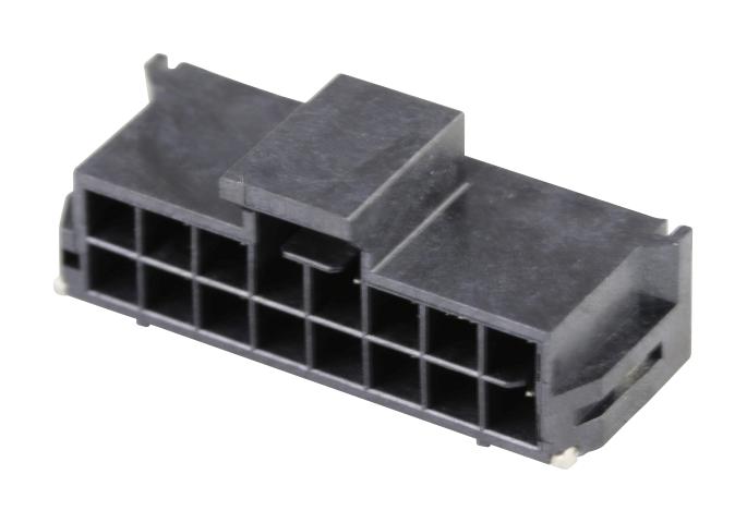 Molex 105405-1216 Connector, R/a Hdr, 16Pos, 2Row, 2.5mm, Smt