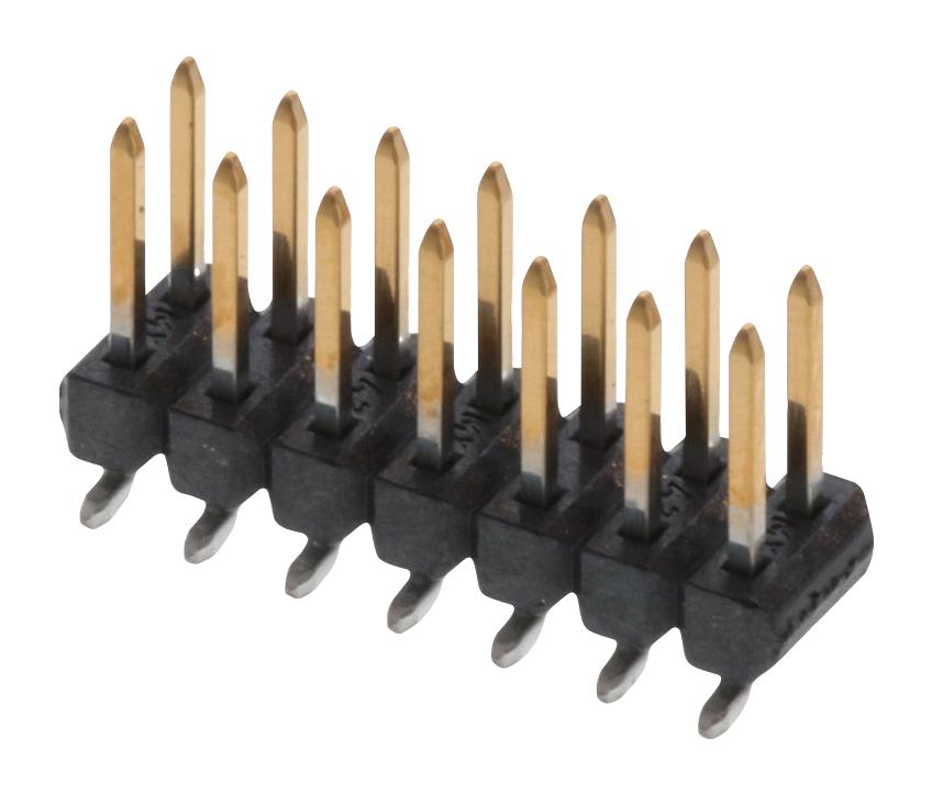 Molex 15-91-6122 Connector, Hdr, 12Pos, 2Row, 2.54mm, Smt