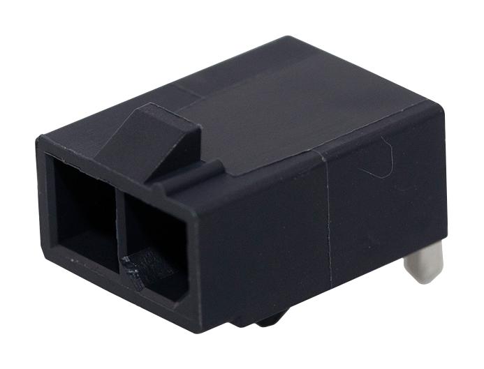 Molex 172648-0102 Connector, R/a Hdr, 2Pos, 1Row, 4.2mm, Th