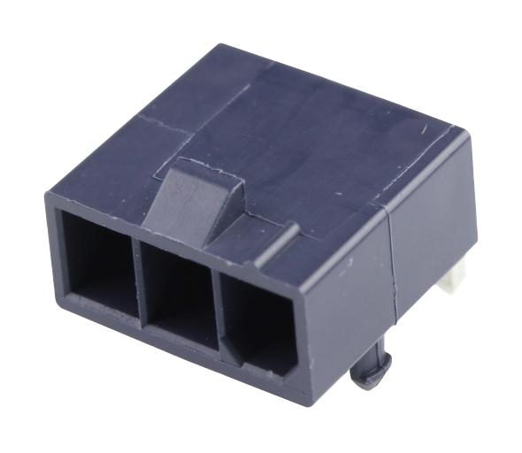 Molex 172648-0103 Connector, R/a Hdr, 3Pos, 1Row, 4.2mm, Th