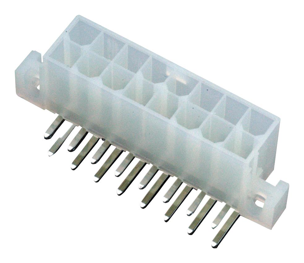 Molex/partner Stock 39-29-1047 Connector, Header, 4Pos, 2Row, 4.2mm