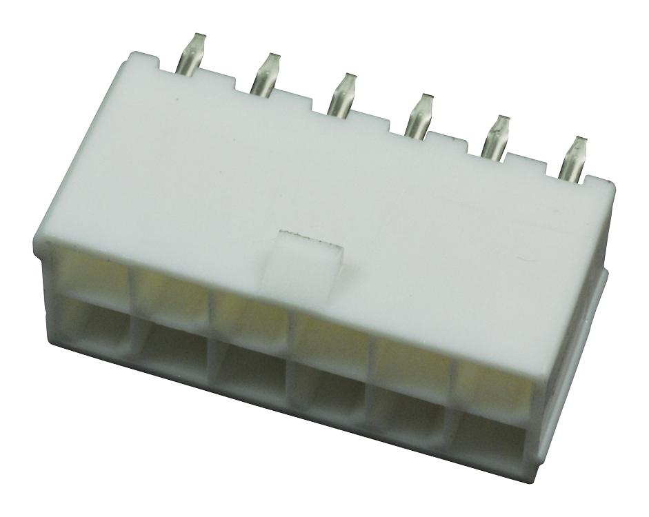 Molex/partner Stock 39-29-6128 Connector, Header, 12Pos, 2Row, 4.2mm