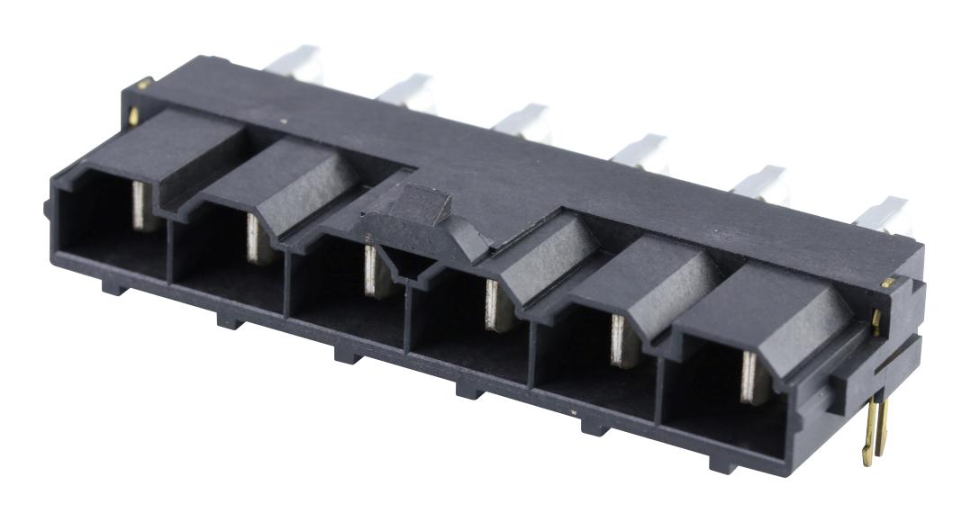 Molex 42820-6223 Connector, R/a Hdr, 6Pos, 1Row, 10mm, Th