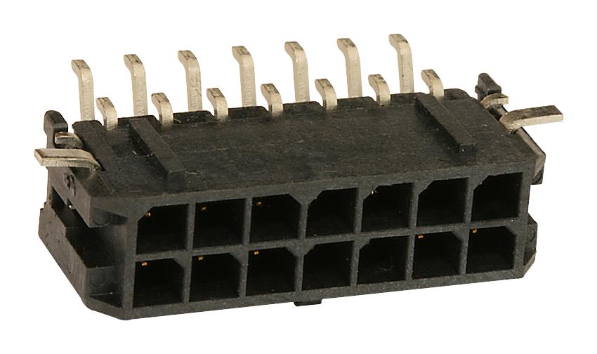 Molex 43045-1410 Connector, R/a Header, 14Pos, 2Row, 3mm