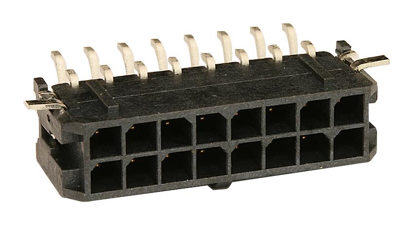 Molex 43045-1611 Connector, R/a Header, 16Pos, 2Row, 3mm