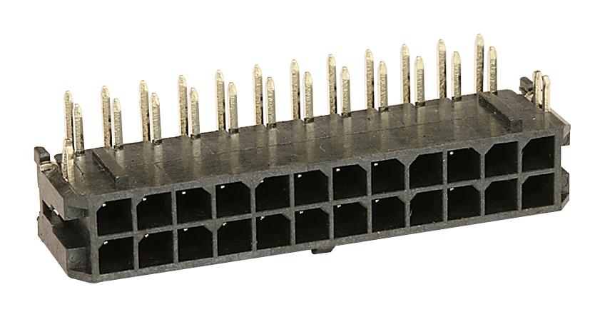 Molex 43045-2421 Connector, R/a Header, 24Pos, 2Row, 3mm