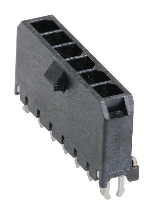 Molex 43650-0620 Connector, Hdr, 6Pos, 1Row, 3mm, Th