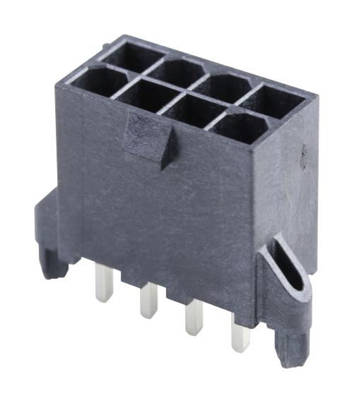 Molex 46207-0008 Connector, Hdr, 8Pos, 2Row, 4.2mm, Th