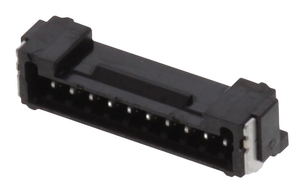 Molex 505567-1071 Connector, R/a Hdr, 10Pos, 1Row, 1.25mm, Smt