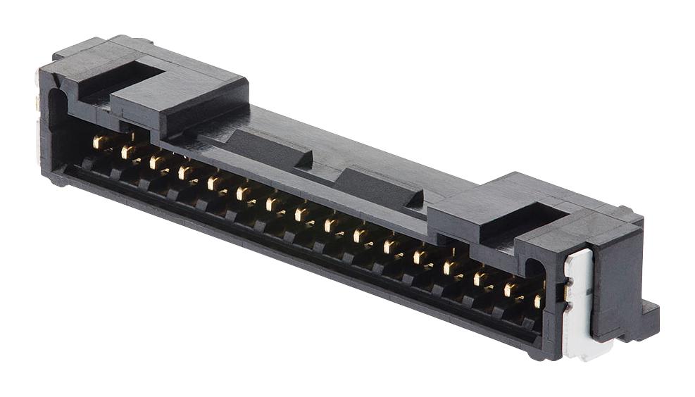 Molex 505567-1281 Connector, R/a Hdr, 12Pos, 1Row, 1.25mm, Smt