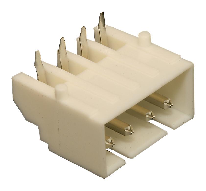 Molex 53259-0429 Connector, R/a Header, 4Pos, 1Row, 3.5mm