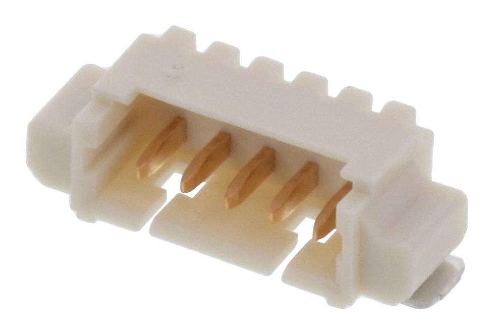 Molex 53261-7005 Connector, R/a Hdr, 5Pos, 1Row, 1.25mm, Smt