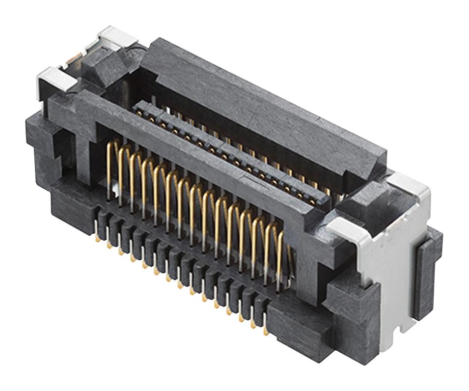 Molex 203956-0203 Mezzanine Connector, Hdr, 20Pos, 2Row, 0.4mm