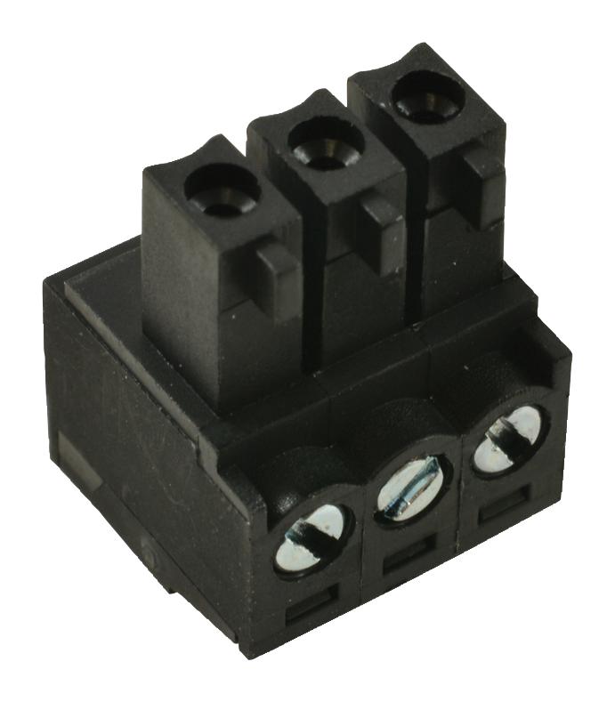 Molex/partner Stock 39500-0003 Terminal Block, Pluggable, 3Way, 16Awg