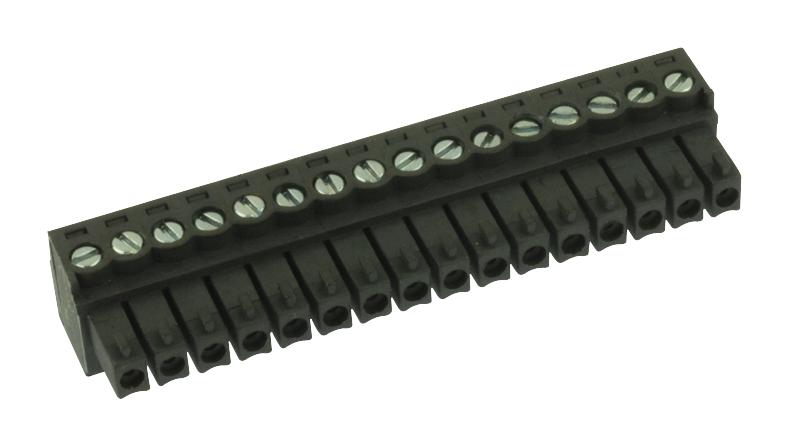 Molex/partner Stock 39500-0016 Terminal Block, Pluggable, 16Way, 16Awg